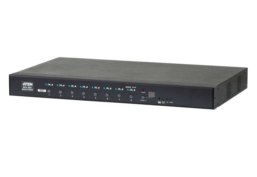 ATEN 16A 8-Outlet 1U Metered Switched eco PDU