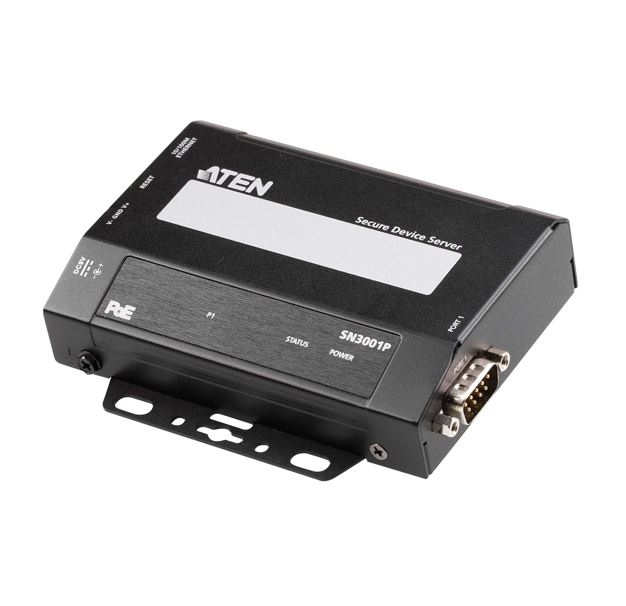 Aten SN3001P 1-Port RS-232 Secure Device Server with PoE