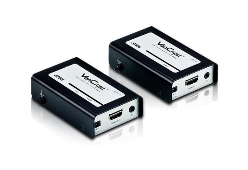 Aten VanCryst HDMI Over Cat5 Video Extender with Audio IR Control - 1920x1200@60Hz or 60m Max