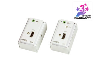 Aten HDMI Over 2 Cat 5 Extender with MK Wall Plate