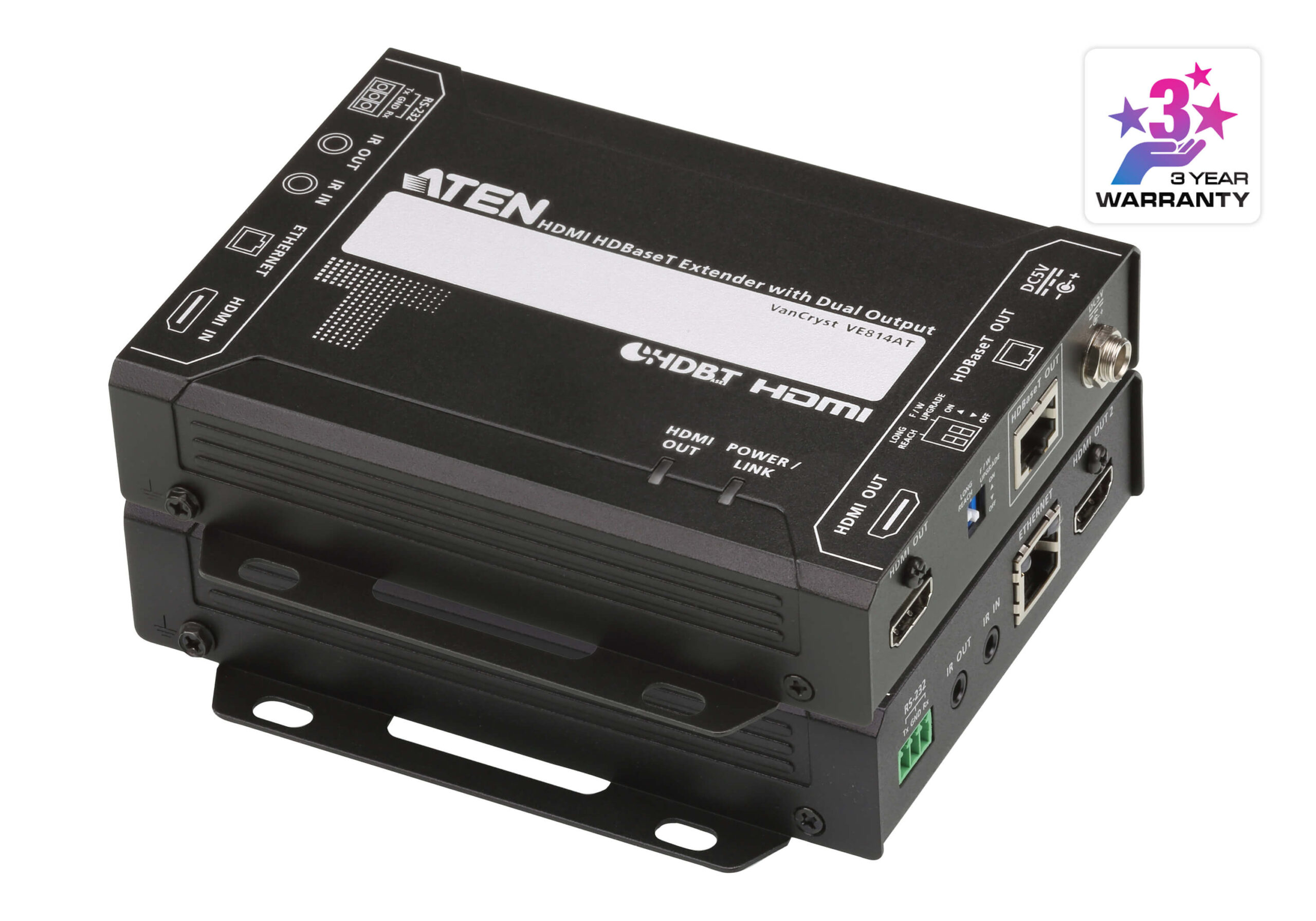Aten HDMI HDBaseT Extender with Dual 4K Output