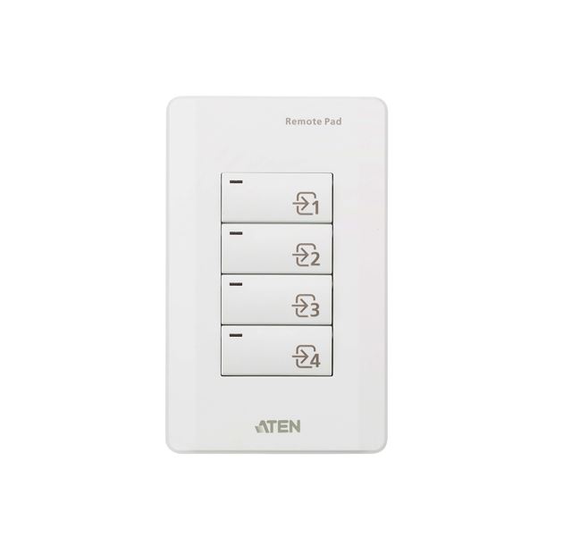 Aten VPK104 4-Key Contact Closure Remote Pad for VP1420/VP1421 Presentation Matrix Switches. Led lights