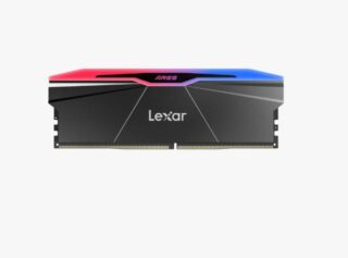Lexar LD5U08G60C380V-RGS DDR5 UDIMM 8GB 6000 MT/s 1.35V CL38 THOR G2 OC Black