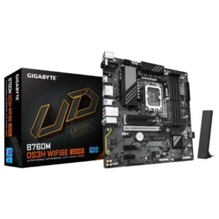 Gigabyte B760M DS3H WIFI6E GEN5 Intel LGA 1700 mATX Motherboard