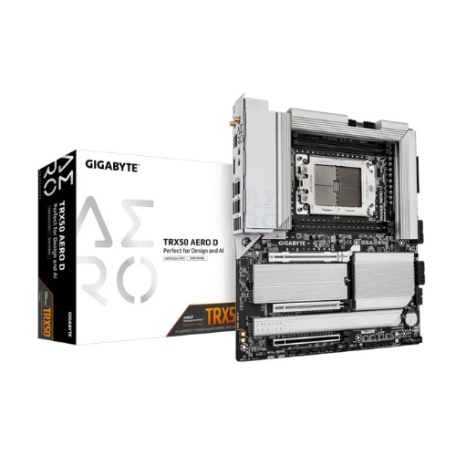 (LS) Gigabyte TRX50 AERO D AMD Ryzen Motherboard 4x DDR5~256GB