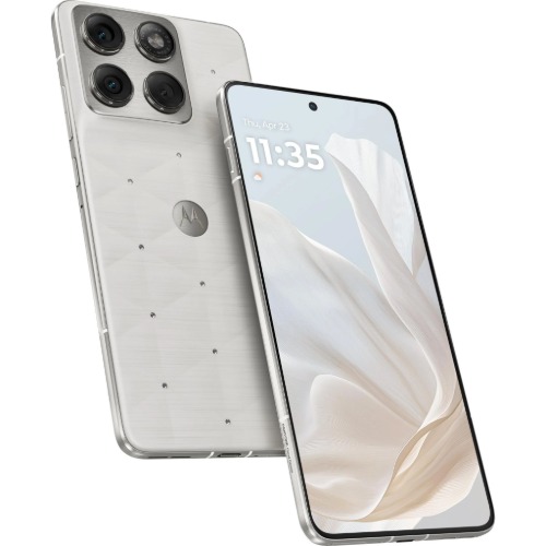 Motorola Moto Edge 70 5G 512GB - Cloud Dancer Swarovski*AU STOCK*