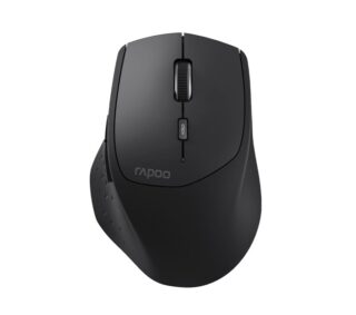 RAPOO MT550L Multi-Mode Wireless Ergonomic Optical Mouse -7 evels adjustable DPI