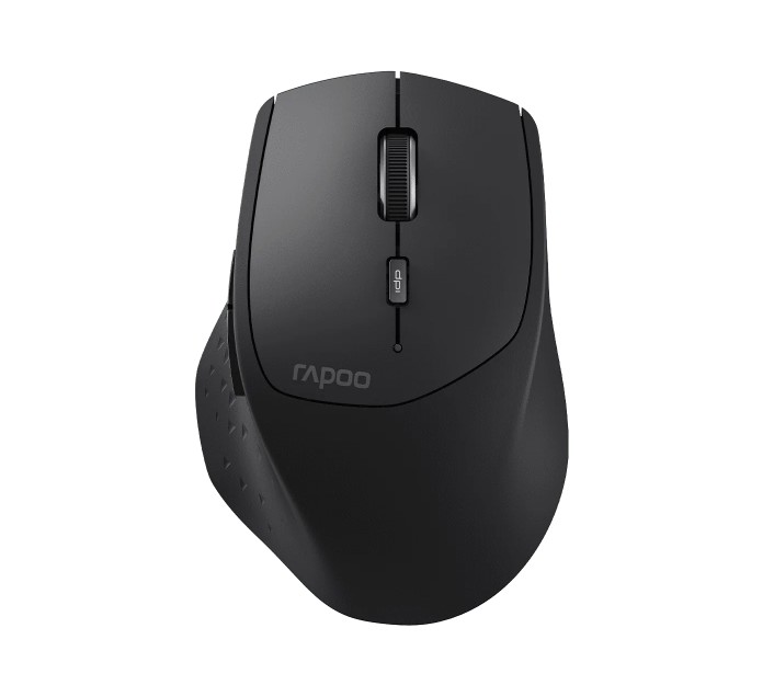 RAPOO MT550L Multi-Mode Wireless Ergonomic Optical Mouse -7 evels adjustable DPI