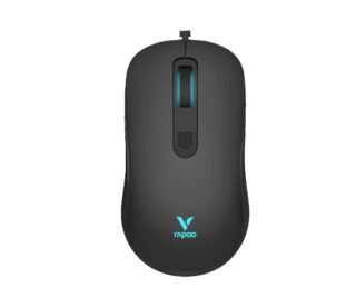 RAPOO V16 RGB Wired USB Optical 12800DPI Gaming Mouse Black