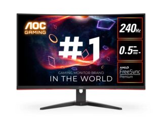 (LS) AOC 31.5" Curved Monitor (C32G2ZE) – FHD 240Hz VA