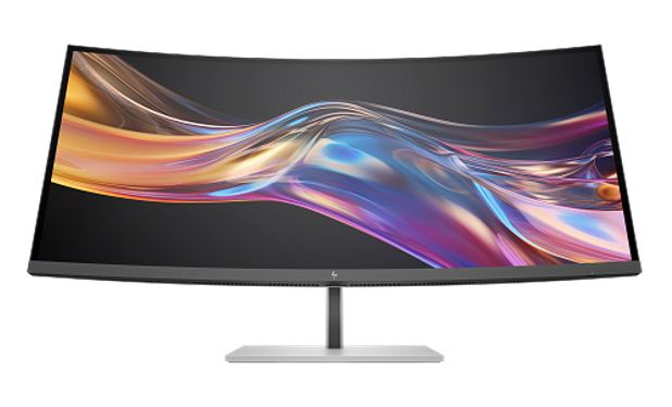 HP Series 7 Pro 738PU 38" Curved 4K WQHD Thunderbolt IPS Monitor 3840x1600 21:9 5ms Height Adjust Tilt Swivel Pivot HDMI DP USB-C VESA 3yrs