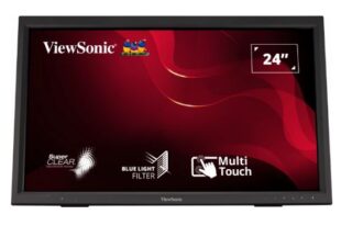 ViewSonic 24â TD2423 IR 10 Point Touch Advanced Ergonomics