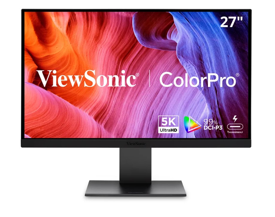 ViewSonic VP2788-5K - 27" ColorPro 5K 218PPI Mac / PC Monitor