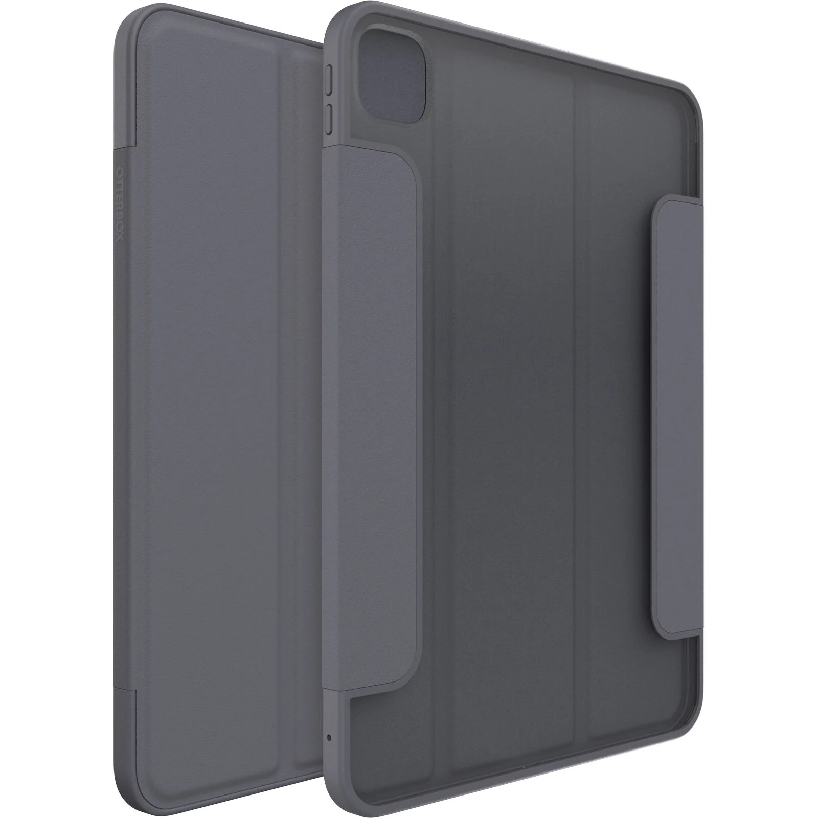 OtterBox Symmetry Folio Apple iPad Pro (11") (M5/M4) (6th/5th Gen) Case Thunderstorm (Clear/Dark Grey) - (77-95257)