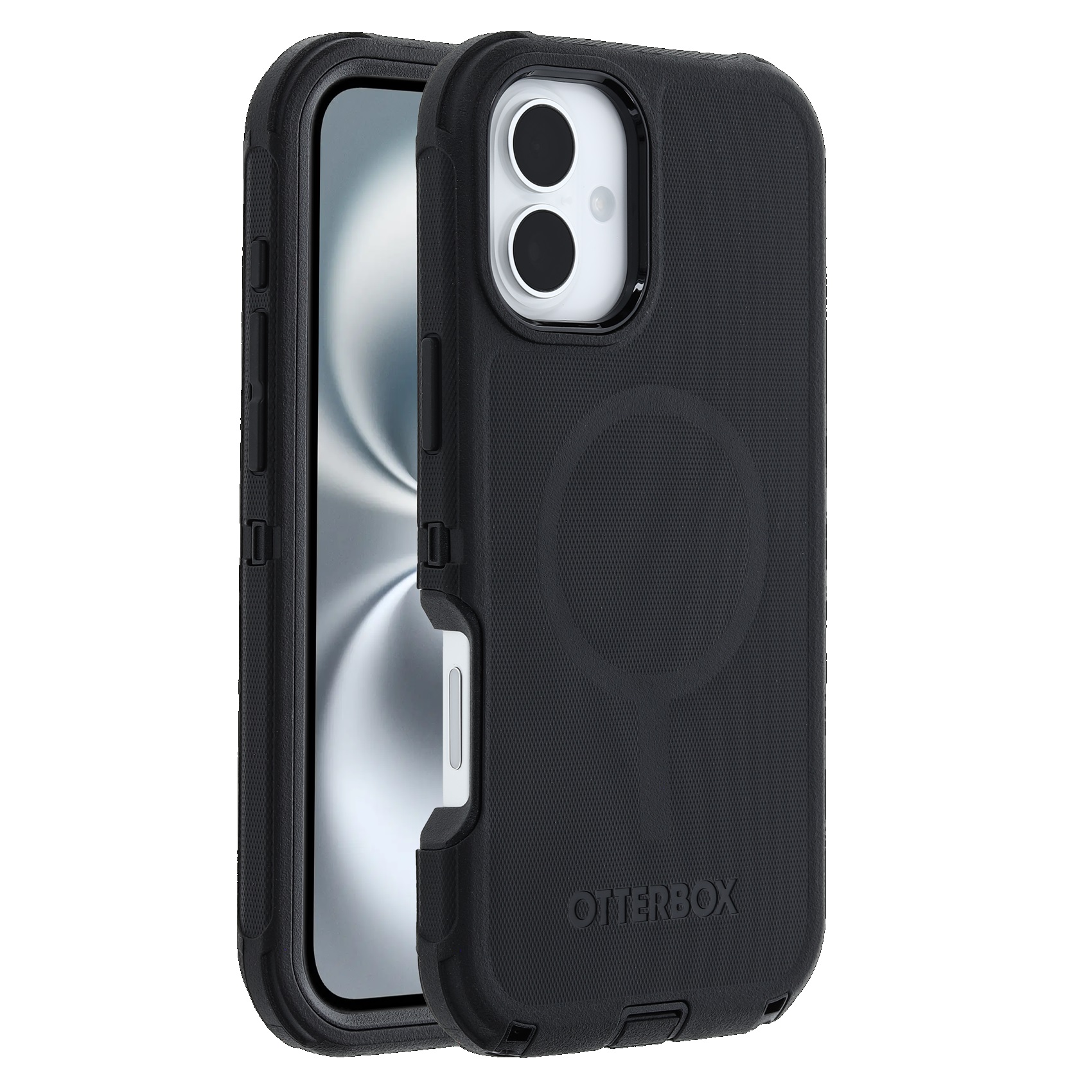 OtterBox Defender MagSafe Apple iPhone 16 (6.1") Case Black - (77-95961)
