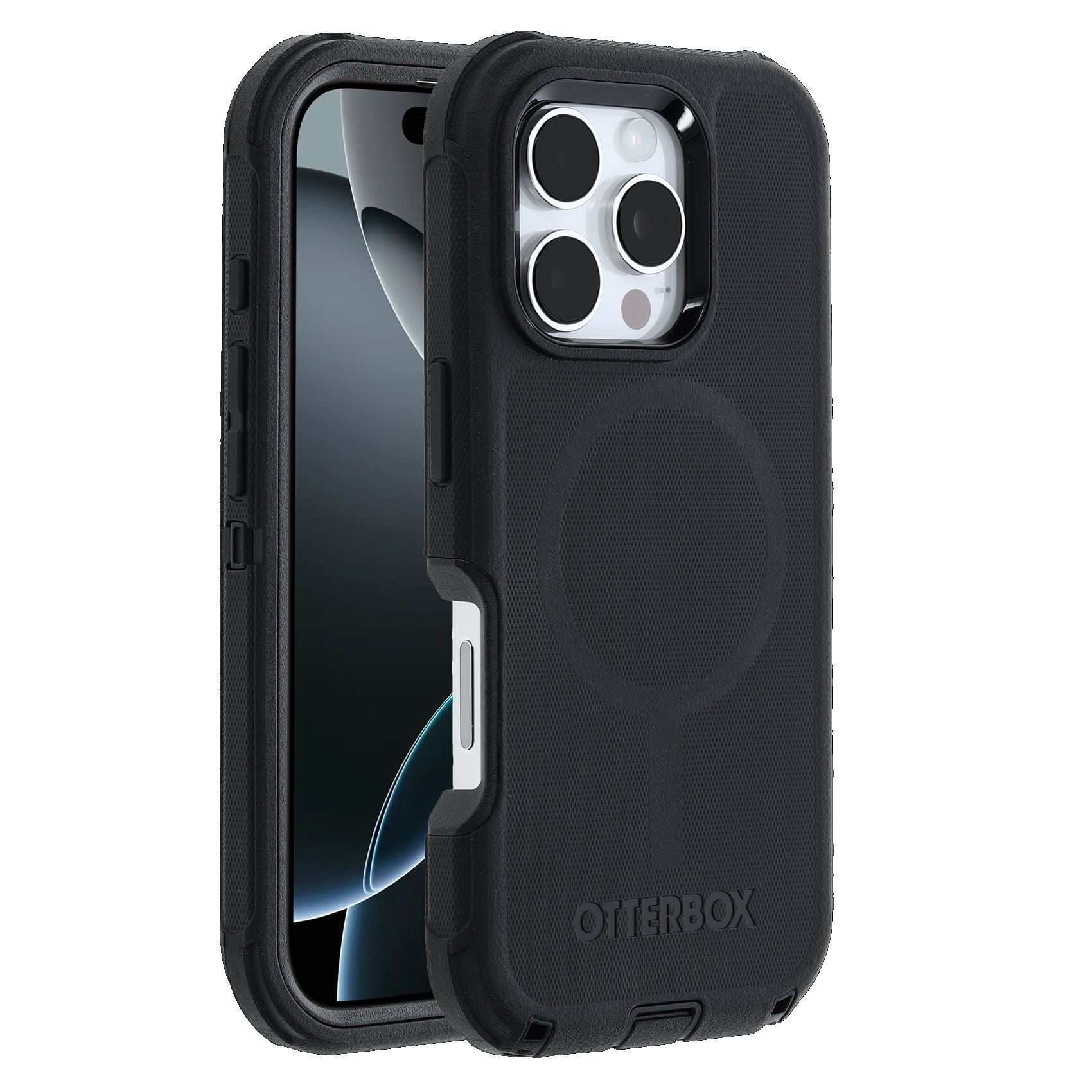 OtterBox Defender MagSafe Apple iPhone 16 Pro Max (6.9") Case Black - (77-95989)