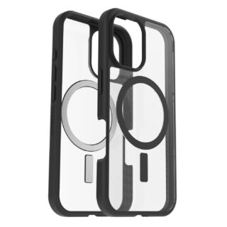 OtterBox React MagSafe Apple iPhone 16 Plus (6.7") Case Clear/Black-(77-96235)