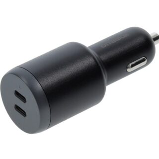 OtterBox 100W Dual Port Standard Fast Car Charger - Black (77-98237)