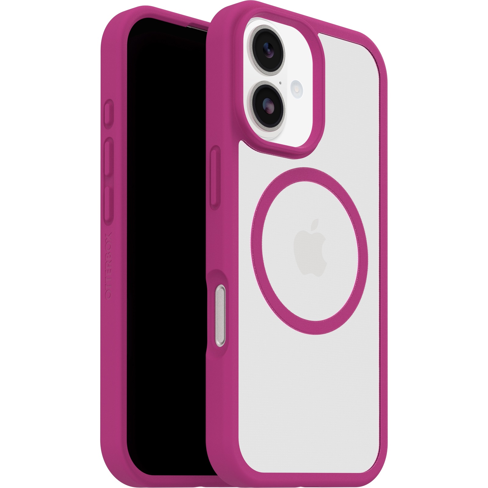 OtterBox React MagSafe Apple iPhone 17 (6.3") Case Rose Crystal (Pink/Clear) - (77-98594)