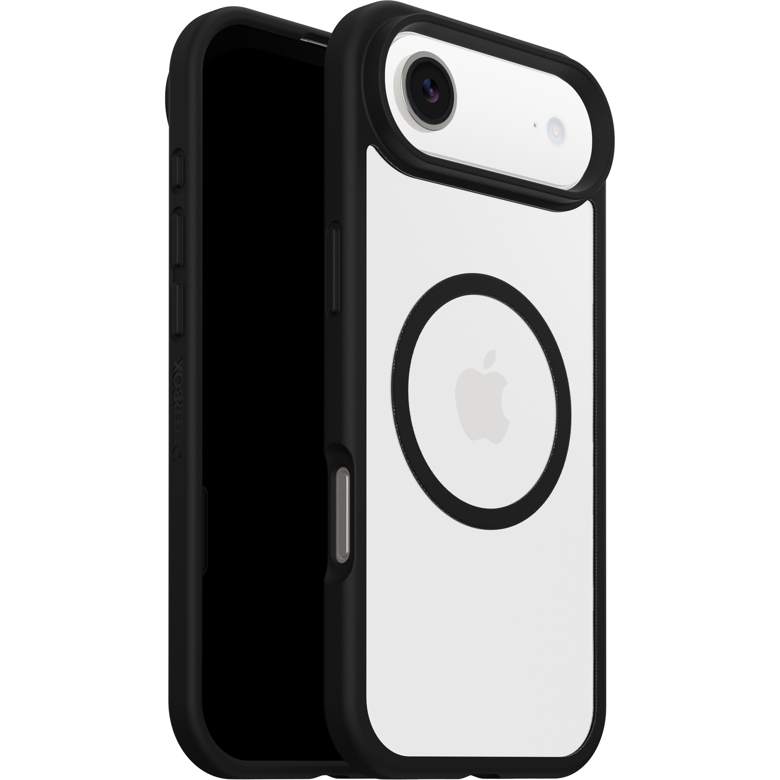 OtterBox React MagSafe Apple iPhone Air (6.5") Case Black Crystal (Clear/Black) - (77-98611)