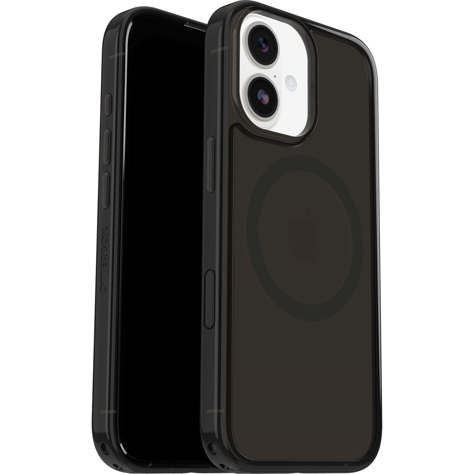 OtterBox Symmetry Clear MagSafe Apple iPhone 17 (6.3") Case Black Mist (Clear/Black) - (77-98801)