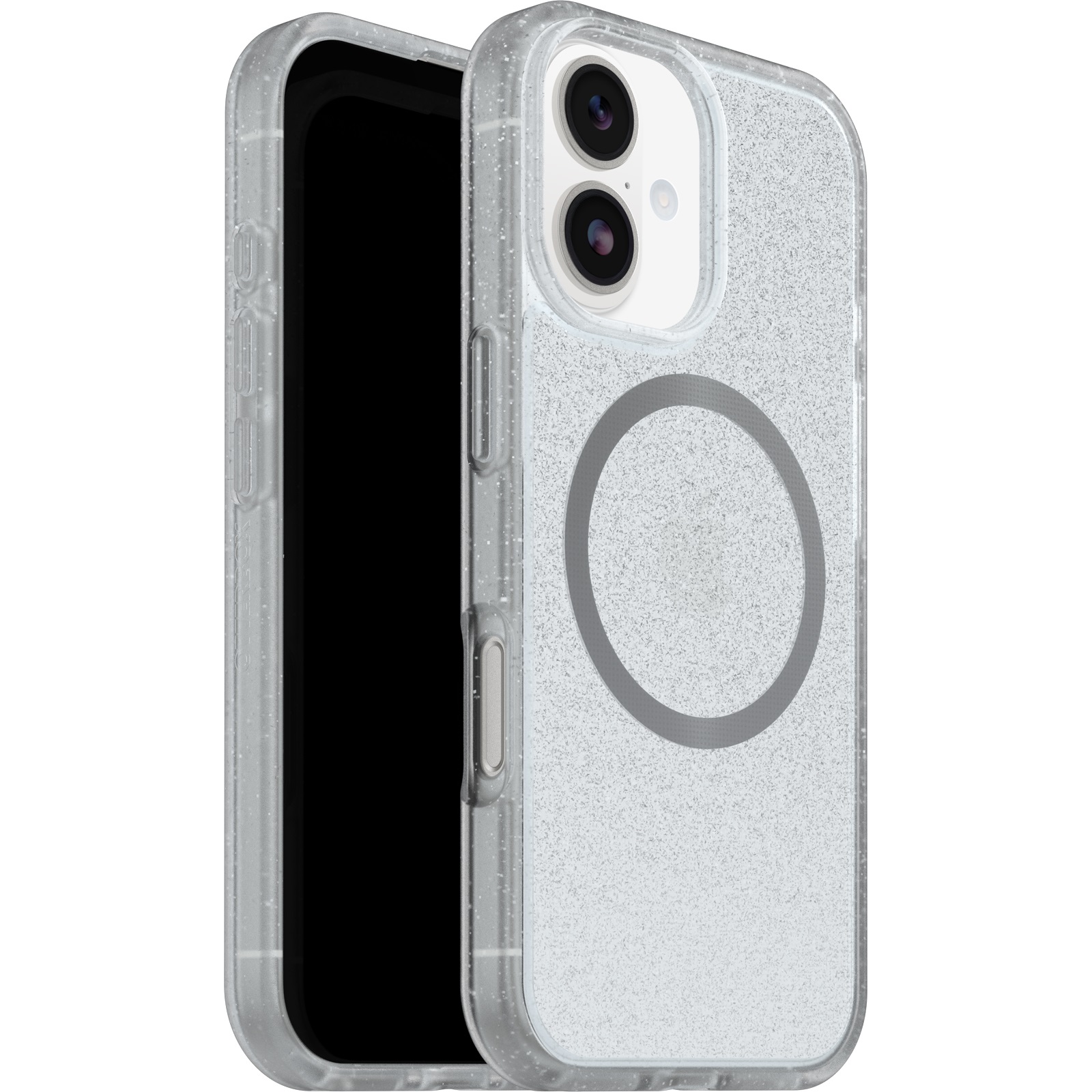 OtterBox React MagSafe Apple iPhone 17 (6.3") Case Stardust (Clear Glitter) - (77-99277)