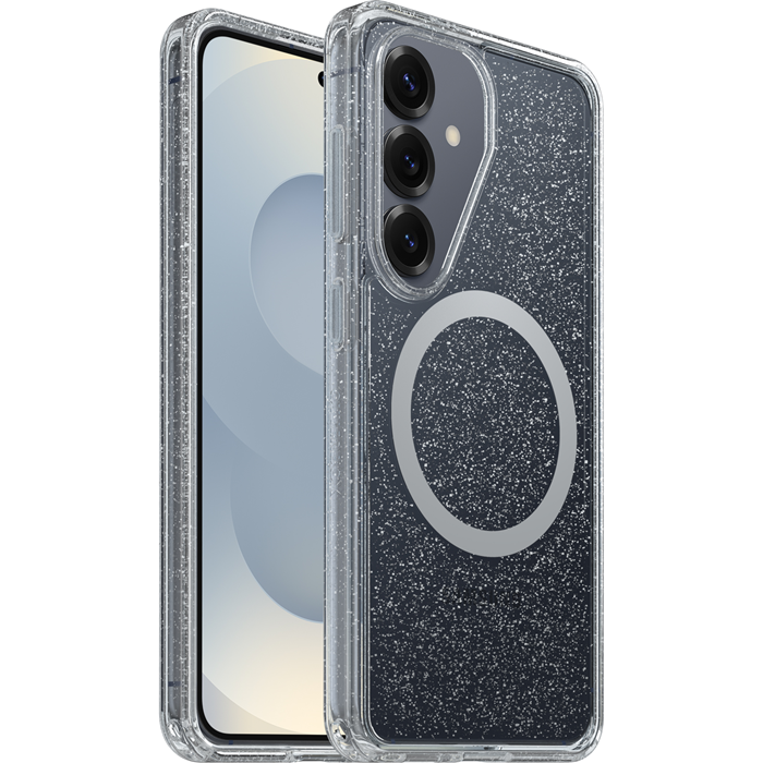 OtterBox Symmetry Clear Magnets Samsung Galaxy S26 5G (6.3") Case Stardust Clear - (77-99979)
