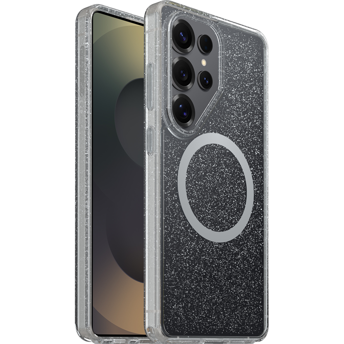 OtterBox Symmetry Clear Magnets Samsung Galaxy S26 Ultra 5G (6.9") Case Stardust Clear - (77-99981)