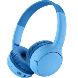 Belkin SoundForm Mini2 Wireless On-Ear Headphones for Kids - Blue(AUD012fqBL)