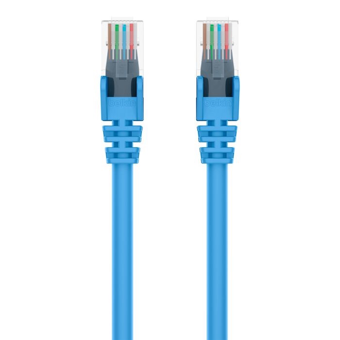 Belkin Cat6 Network Cables (10M) - Blue (A3L980bt10MBLUS)