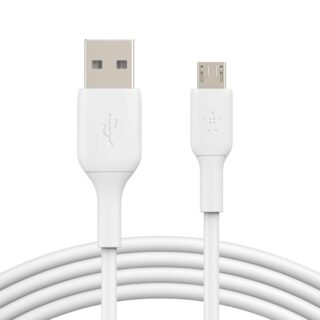 Belkin BoostCharge Micro-USB to USB-A Cable (1M) - White (CAB005bt1MWH)