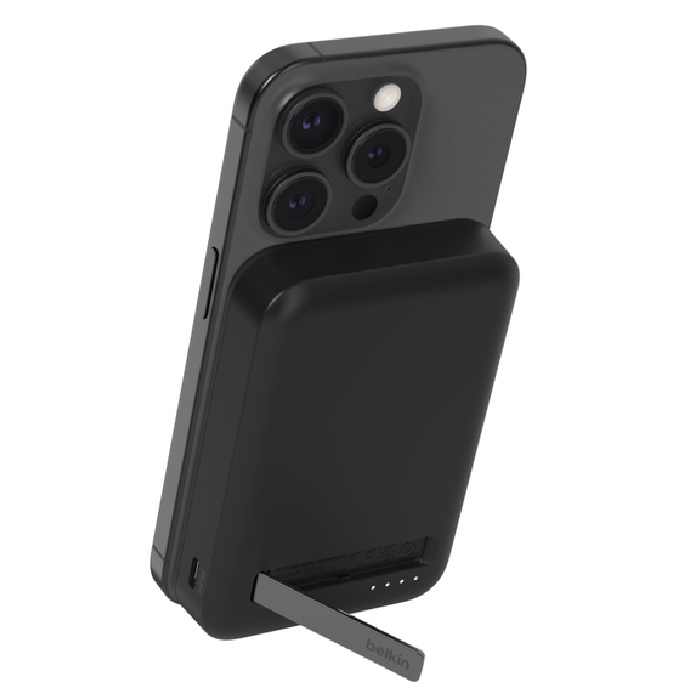Belkin BoostCharge Pro 10k mAh Magnetic Power Bank With Qi2 + USB-C Cable (1M) - Black (BPD008BTBK)