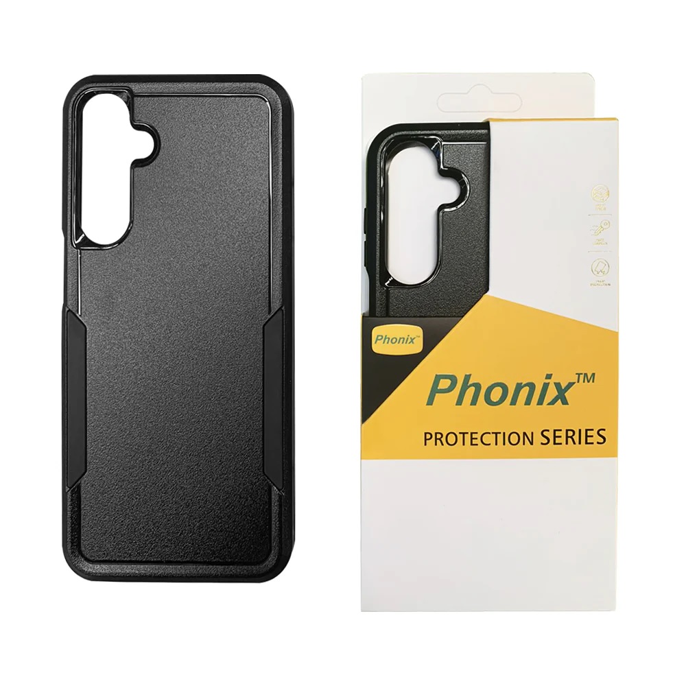 Phonix Rugged Samsung Galaxy A17 5G / Galaxy A26 5G (6.7") Armor Light Case Black - No-Slip