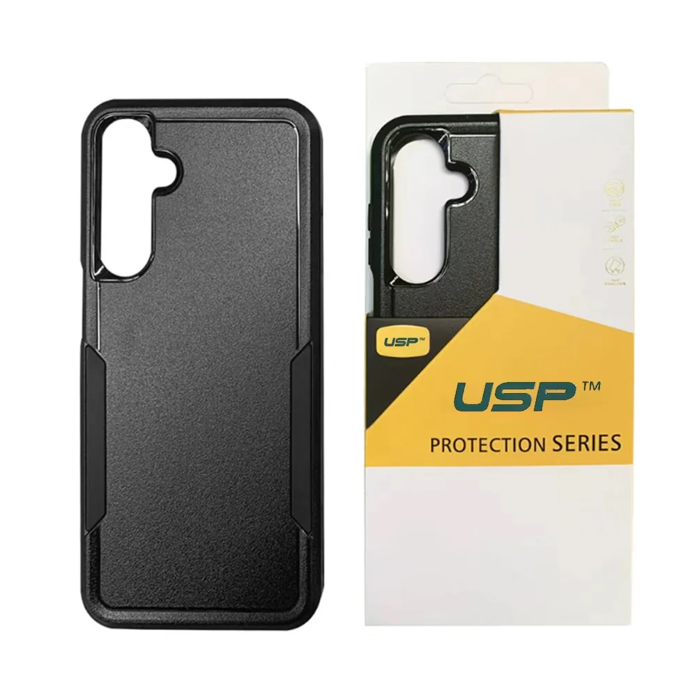 USP Rugged Samsung Galaxy A37 5G (6.7") Armor Light Case Black - No-Slip