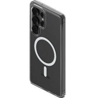 Cygnett AeroMag Samsung Galaxy S25 Ultra 5G (6.9") Clear Magnetic Case- (CY5288CPAEG)