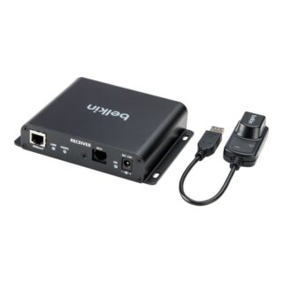 Belkin Cybersecurity and Secure KVM Extender Receiver Copper CAT6 - Universal Video