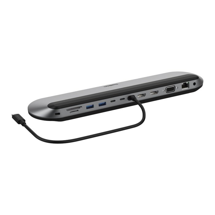 Belkin Connect Universal USB-C 11-in-1 Pro Docking Station - Grey (INC014btSGY)