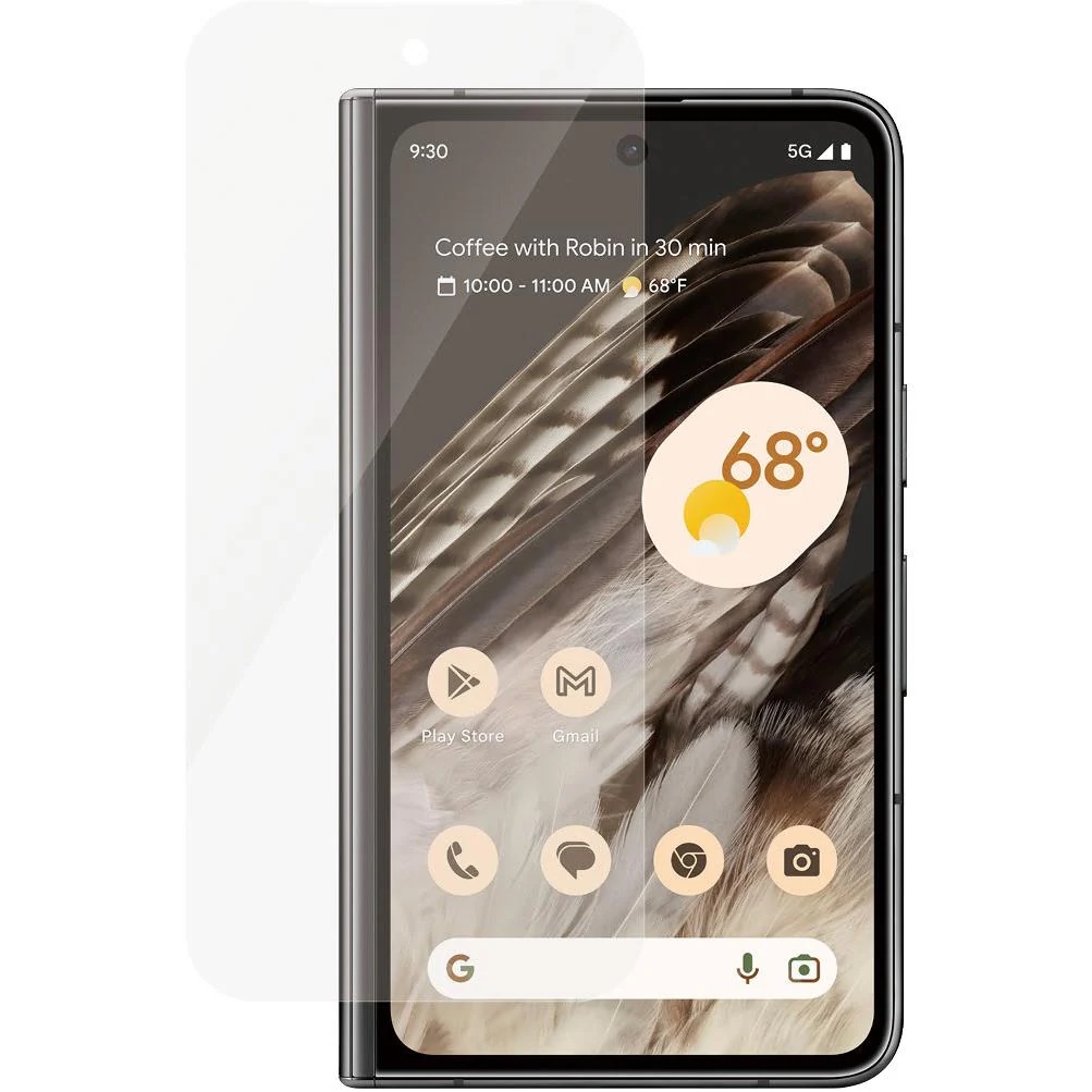 USP Google Pixel 10 Pro Fold 5G (8.0") Tempered Glass Screen Protector Clear - Scratch-Resistant