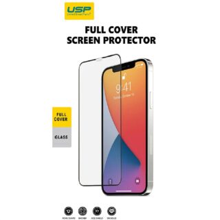 USP Apple iPhone 17e / iPhone 16e / iPhone 14 / iPhone 13 Pro / iPhone 13 (6.1") Tempered Glass Screen Protector -Full Coverage