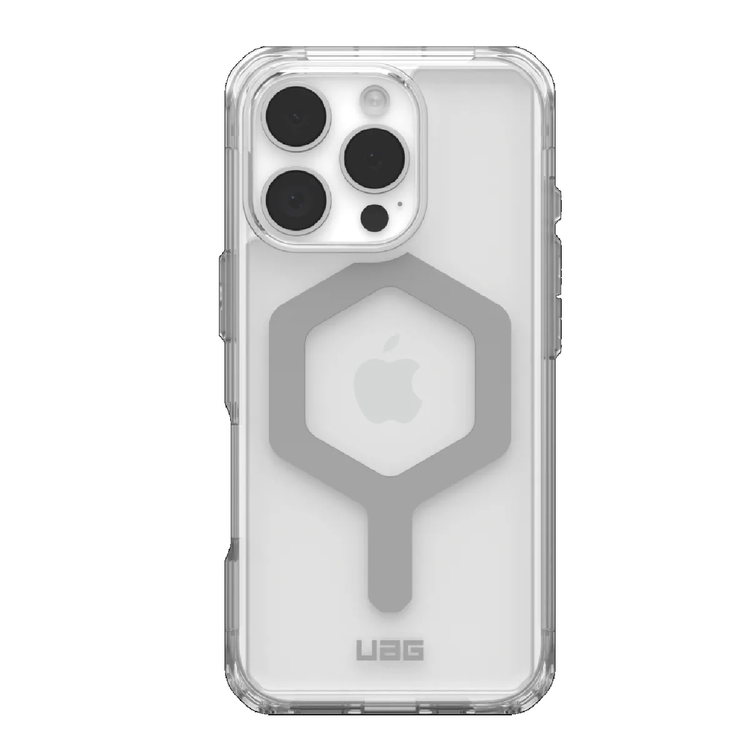 UAG Plyo MagSafe Apple iPhone 16 Pro (6.3") Rugged Case - Ice/Silver (114480114333)