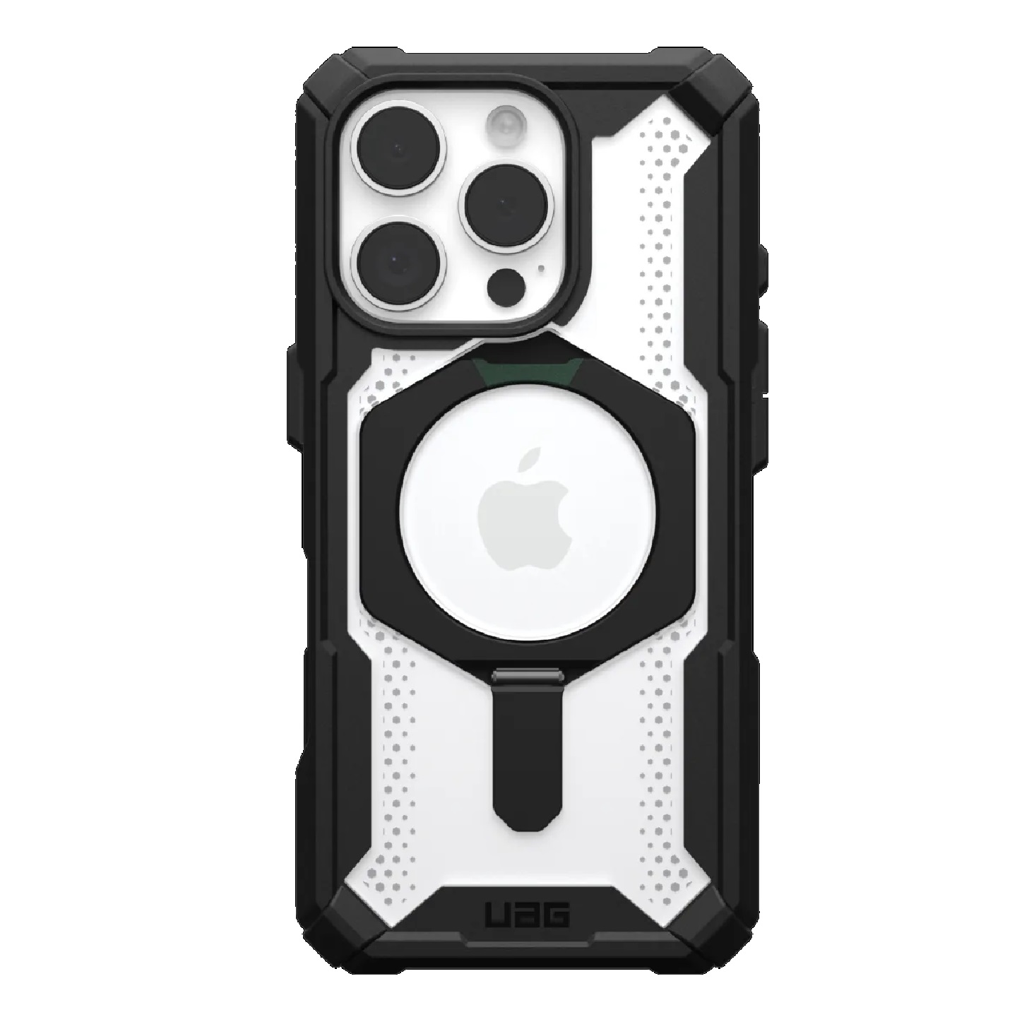 UAG Plasma XTE MagSafe Apple iPhone 16 Pro Max (6.9") Rugged Case - Black/Clear (11447511404G)