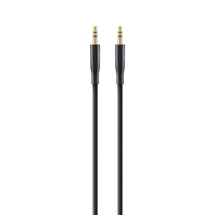 Belkin 3.5 mm Gold Plated AUX Cable (2M) - Black (F3Y117bt2M)