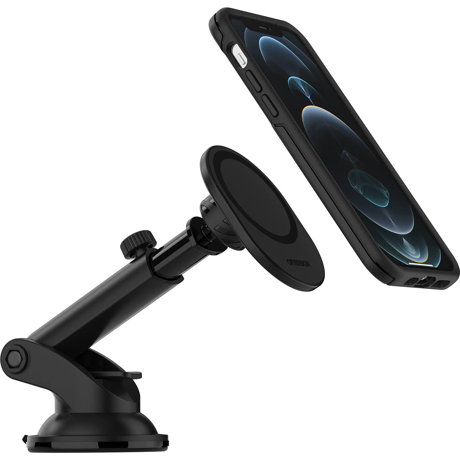 OtterBox Car Dash Windshield Mount for MagSafe Black-(78-80446)