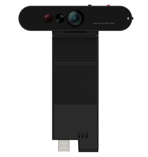 LENOVO ThinkVision MC60 Monitor Webcam 1080p IR RGB dual webcam Microsoft Teams certified 65/78/90 °wide range FOV Smart Traffic Light Microphone