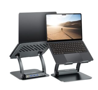 mbeat® Stage P6 Laptop Stand with USB-C Dock