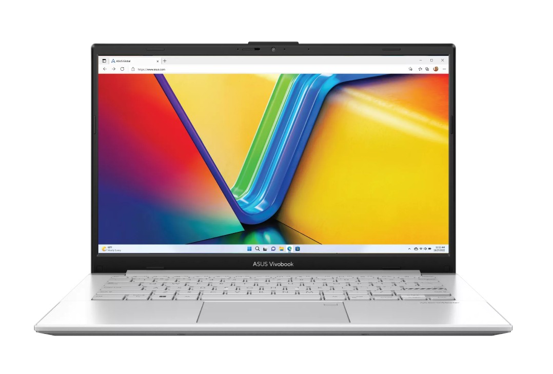 (Special Buy) ASUS Vivobook Go 14 14" FHD Notebook AMD Athlon Silver 7120U DDR5 4GB 128GB SSD Win 11 Home 1.38kg 1Y Warranty