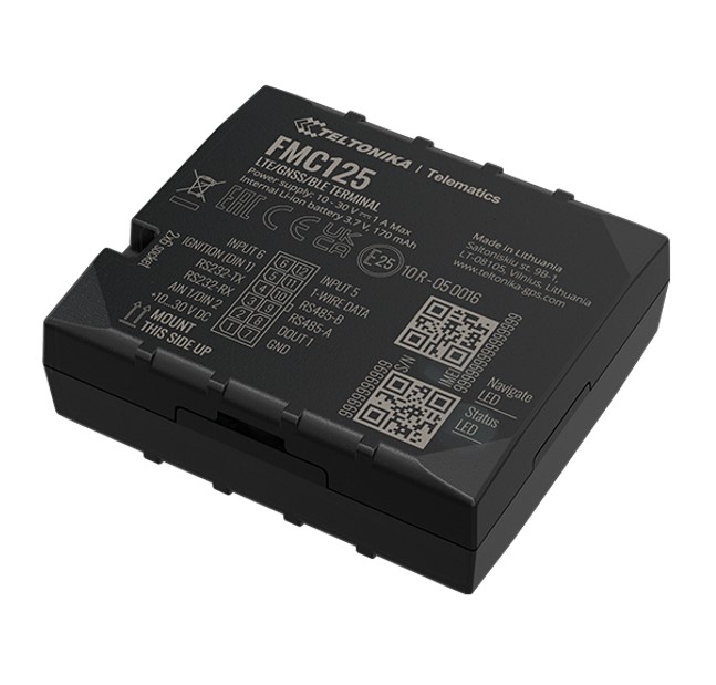 Teltonika FMC125 Advanced LTE Terminal with GNSS and LTE/GSM Connectivity