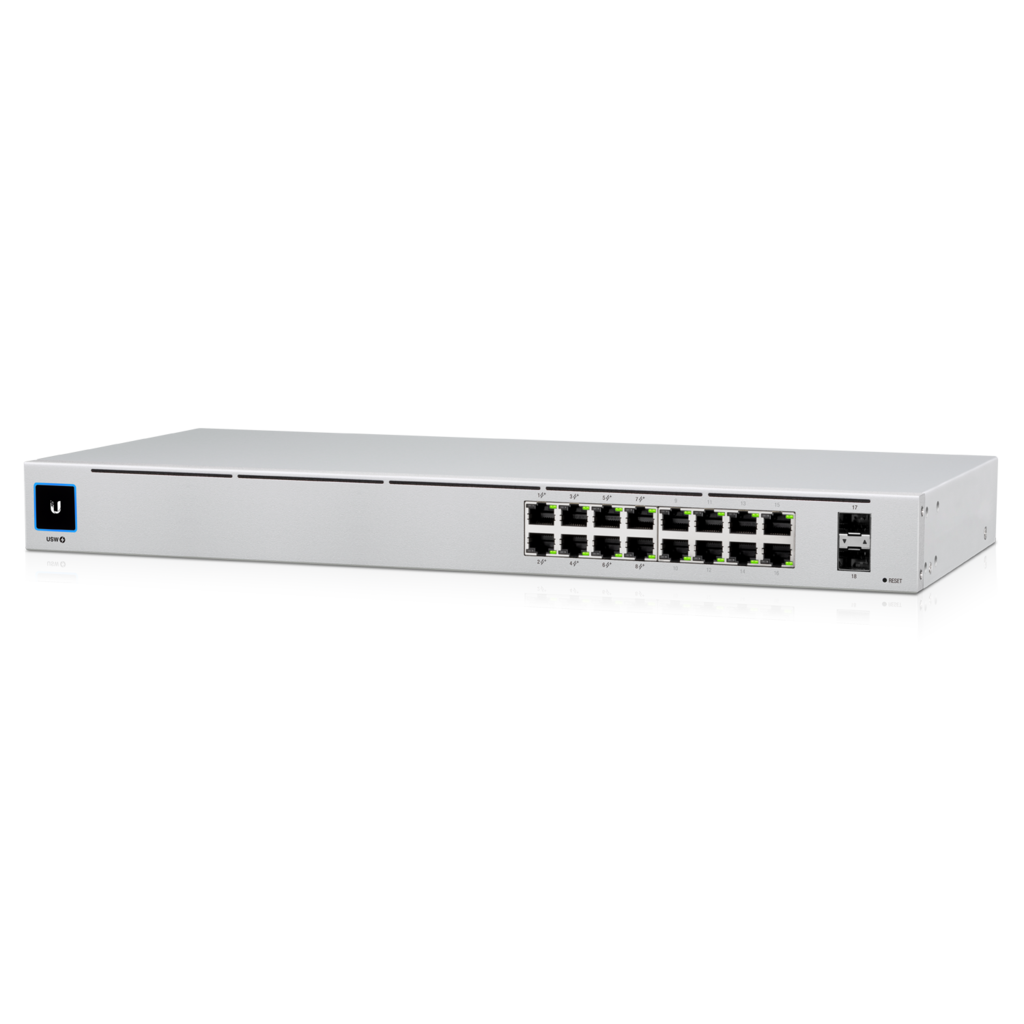 Ubiquiti UniFi 16-port Managed Gigabit Switch - 8x PoE+ Ports