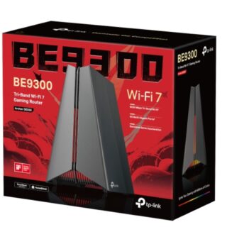 TP-Link Archer GE550 BE9300 Tri-Band Wi-Fi 7 Gaming Router (WIFI7) 688 Mbps at 2.4 GHz + 2882 Mbps at 5 GHz + 5764 Mbps at 6 GHz
