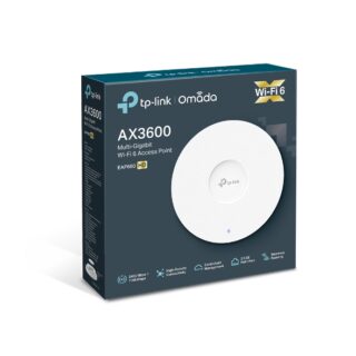 TP-Link EAP660 HD Omada AX3600 Wireless Dual Band Multi-Gigabit Ceiling Mount Access Point